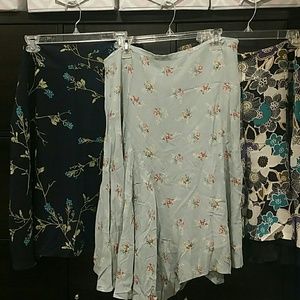 Lot of 3 A-line skirts worn once